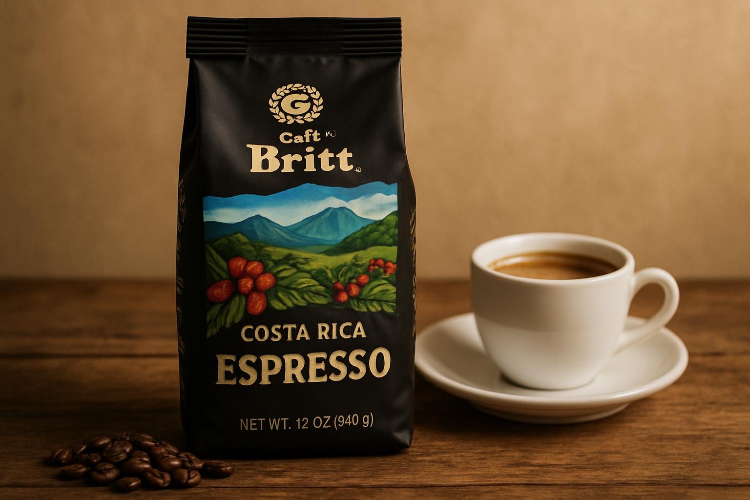Cafe Britt Costa Rica Espresso